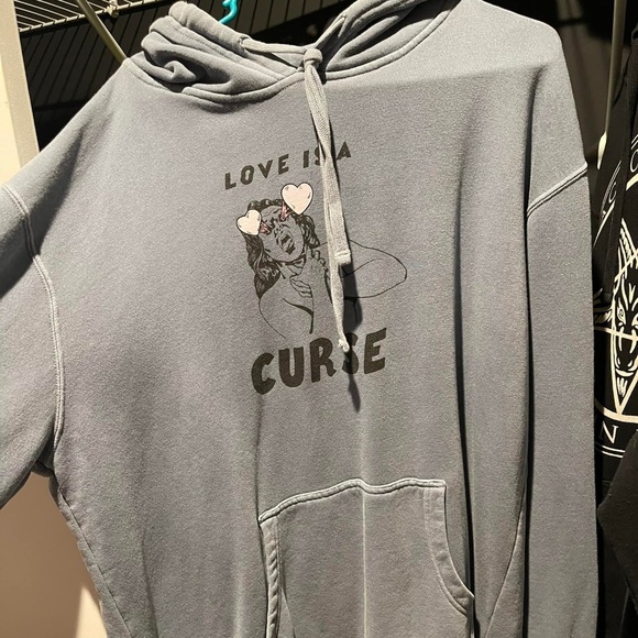 Broken Promises blue hoodie - Picture 1 of 2